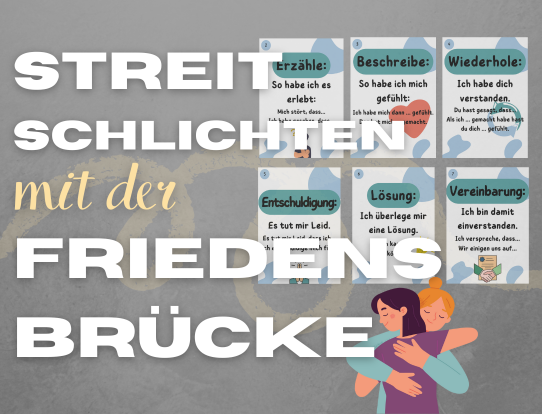 Konfliktlösung für Kinder: Wie die Friedensbrücke den Klassenzimmerfrieden fördert